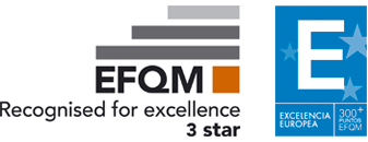 Certificado de Compromiso de Excelencia EFQM "Excellence 3 star"