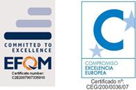 Certificado de Compromiso de Excelencia EFQM "Committed to Excellence"